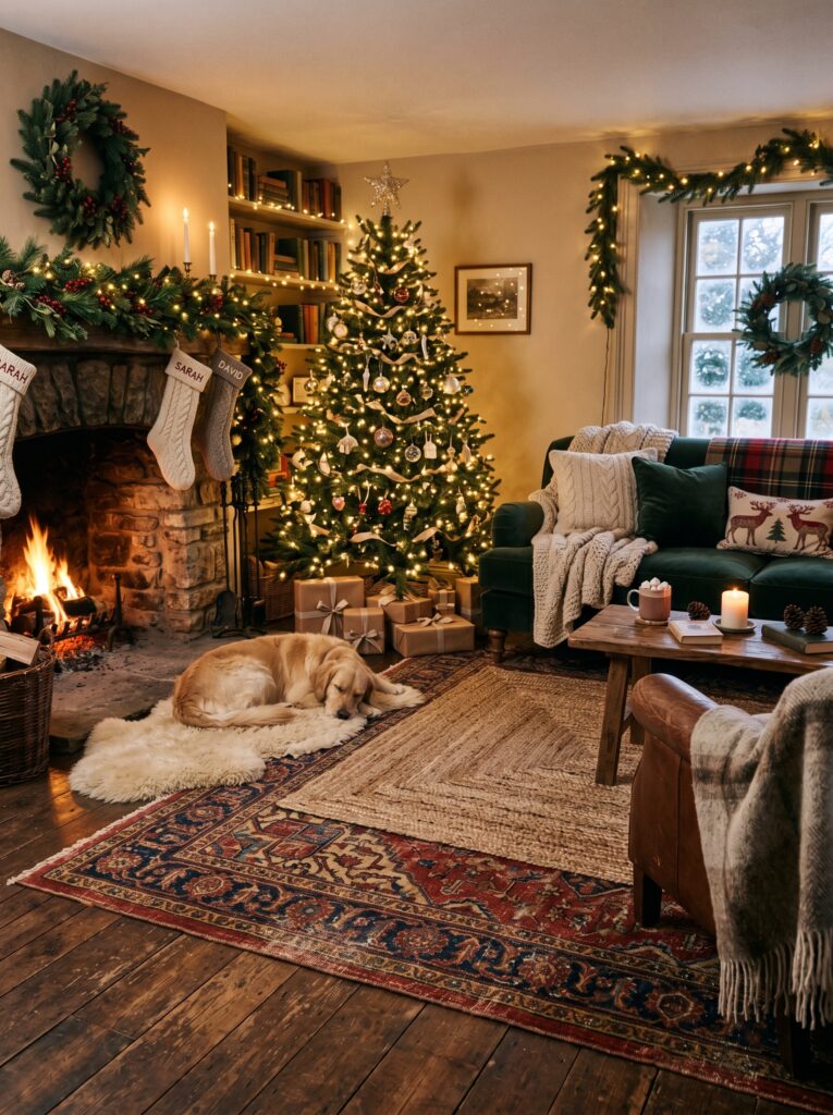 Layer Rugs for Winter Warmth