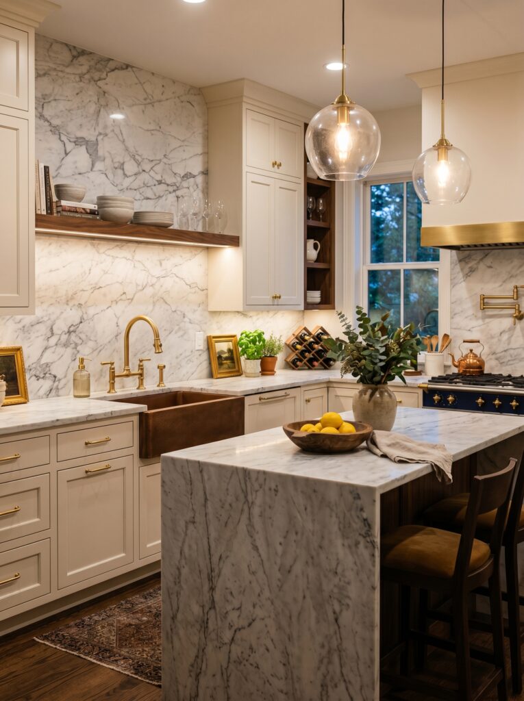  Gold Faucet as a Statement Piece
