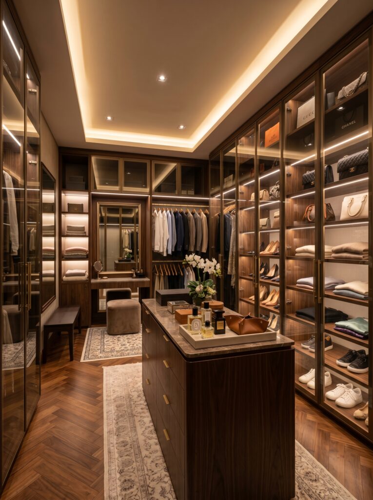 Glass Cabinet Doors for a Luxe Look