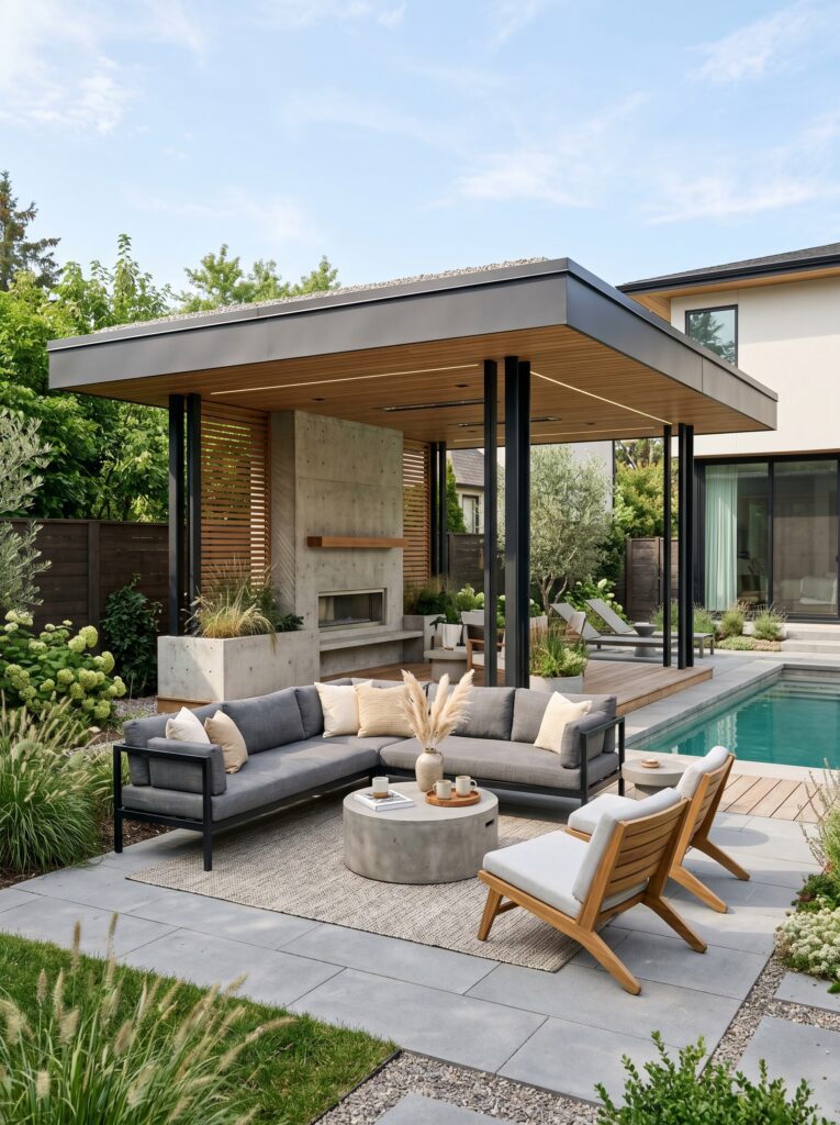 Modern Minimalist Pavilion