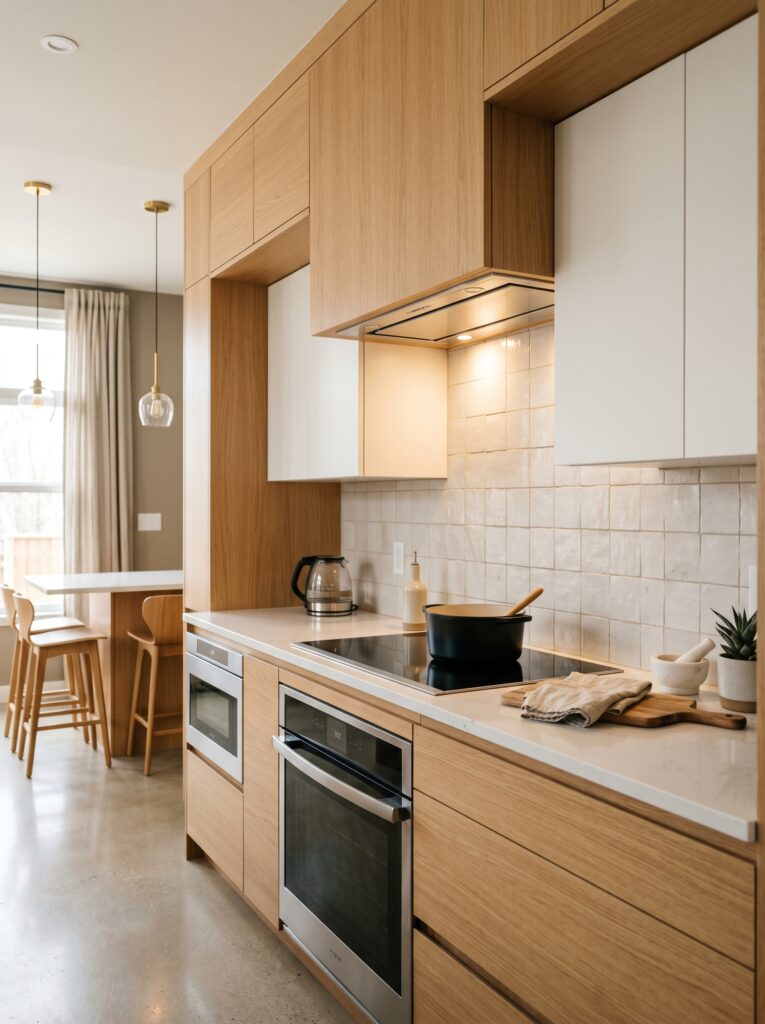  Rustic Wood Range Hood