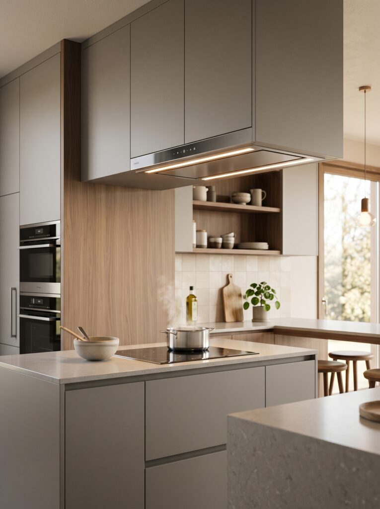 Modern Minimalist Hood Vent