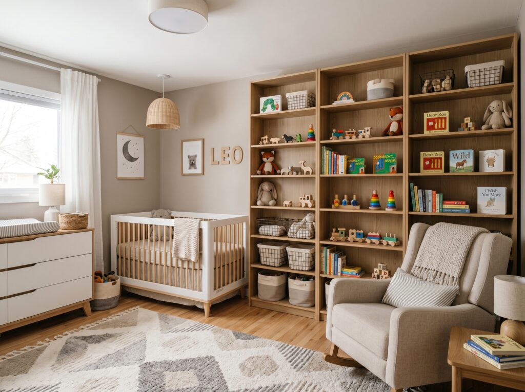 Open Shelving for Display