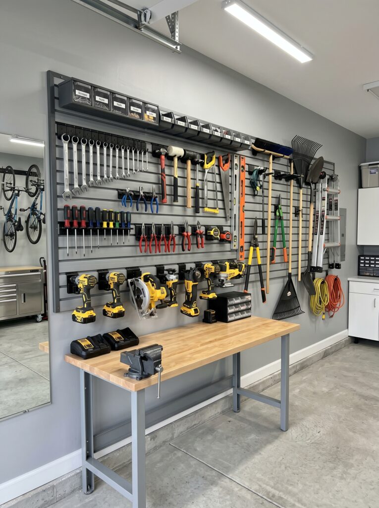 Install Wall-Mounted Storage Systems