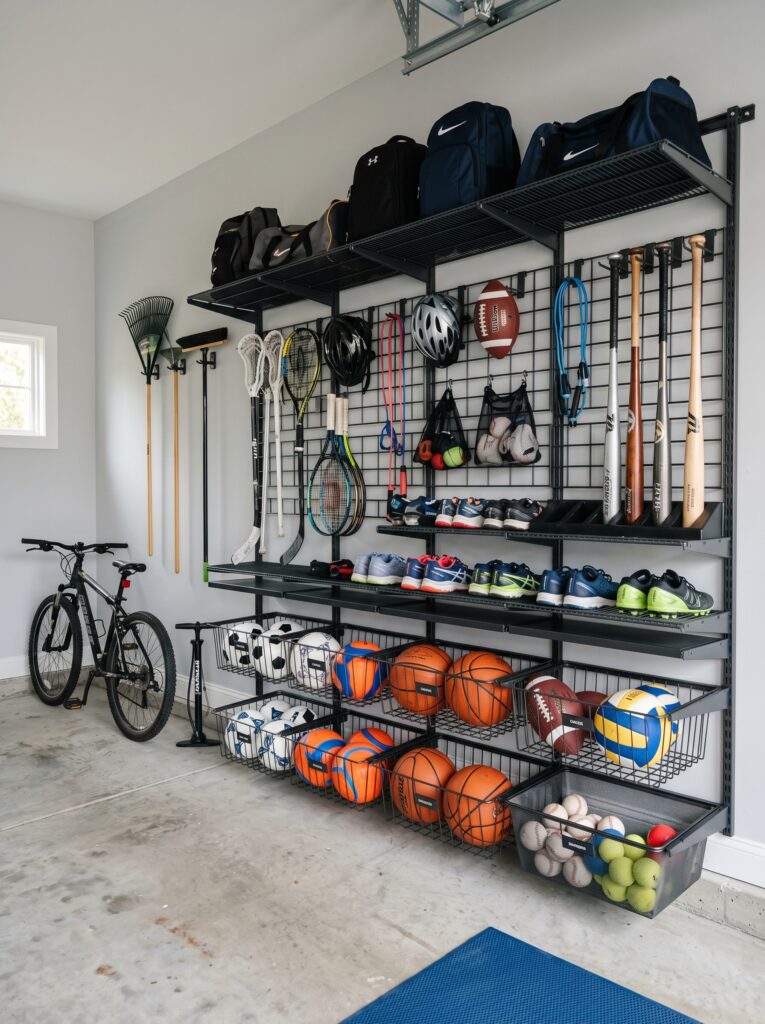 Create a Sports Equipment Zone