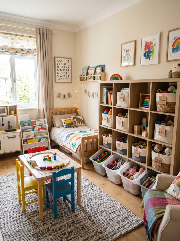 Open Toy Storage Bins