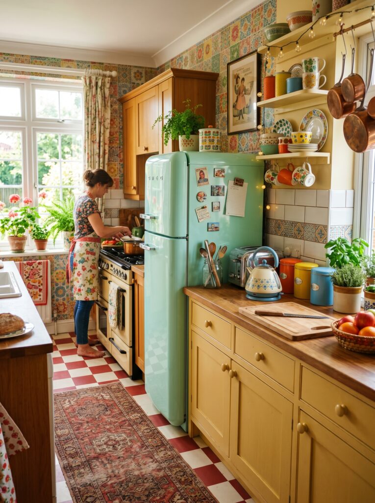 Retro-Style Refrigerator Charm