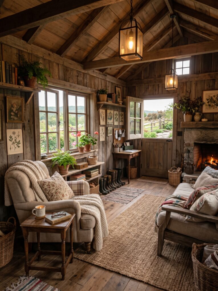  Rustic Farmhouse Shed