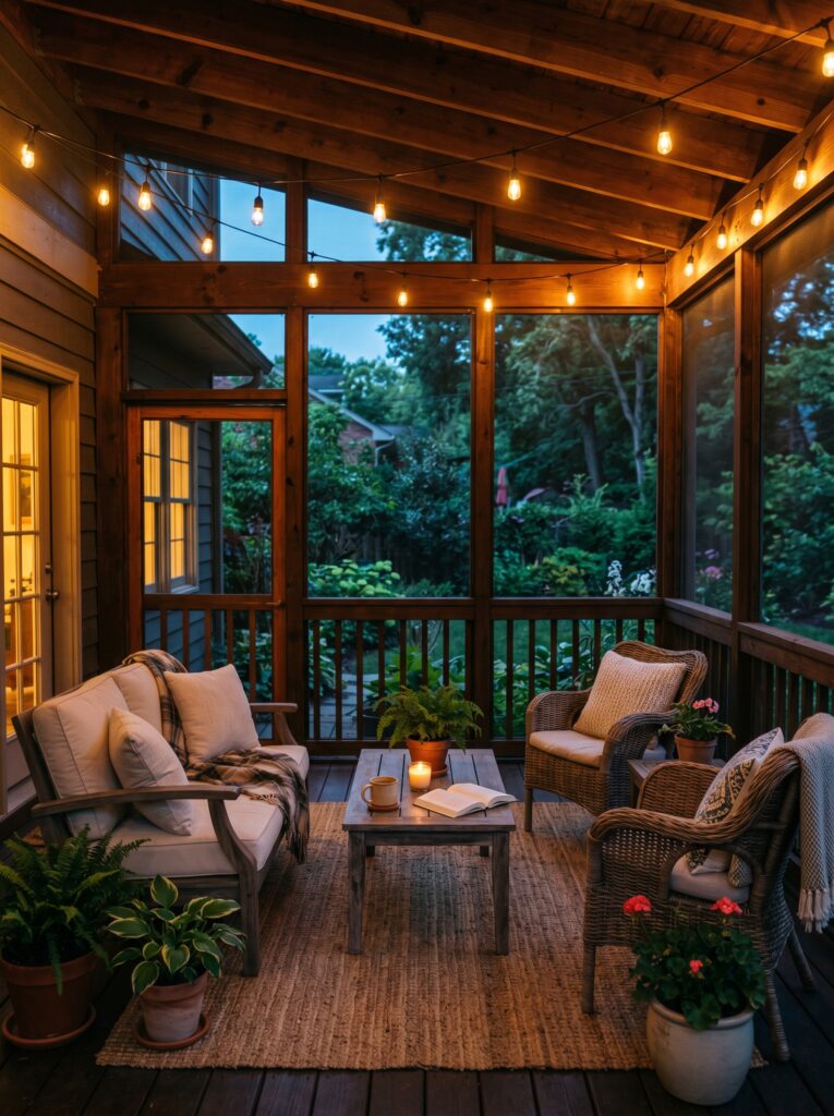 String Lights for Warm Ambiance