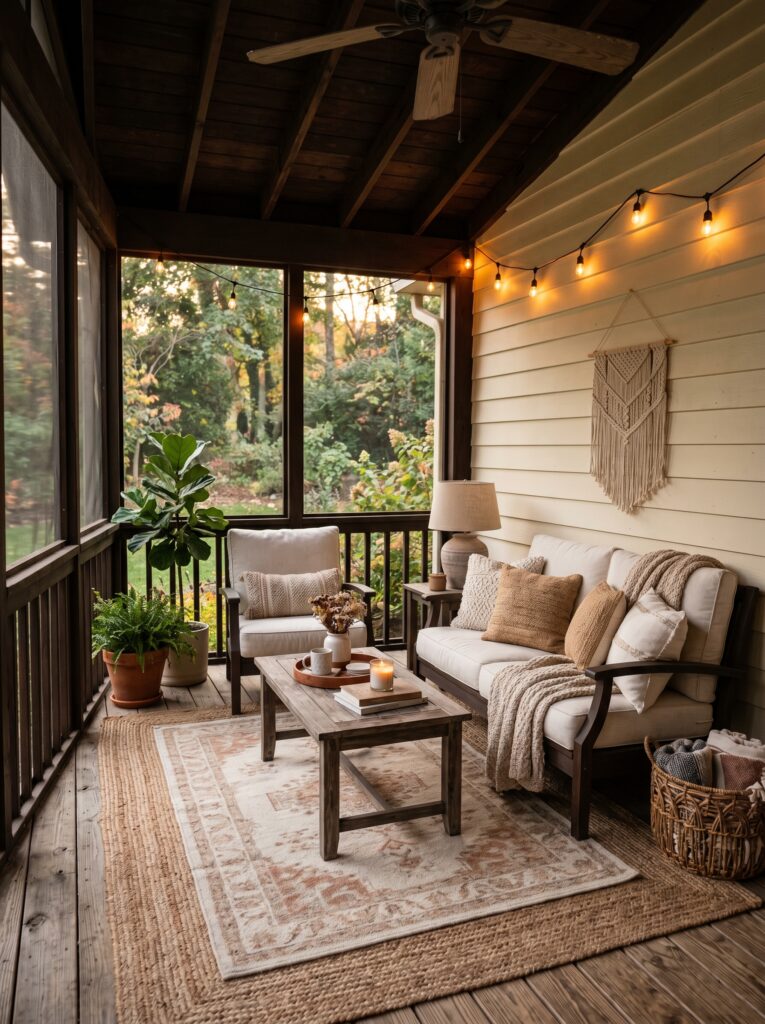 Layered Outdoor Rugs
