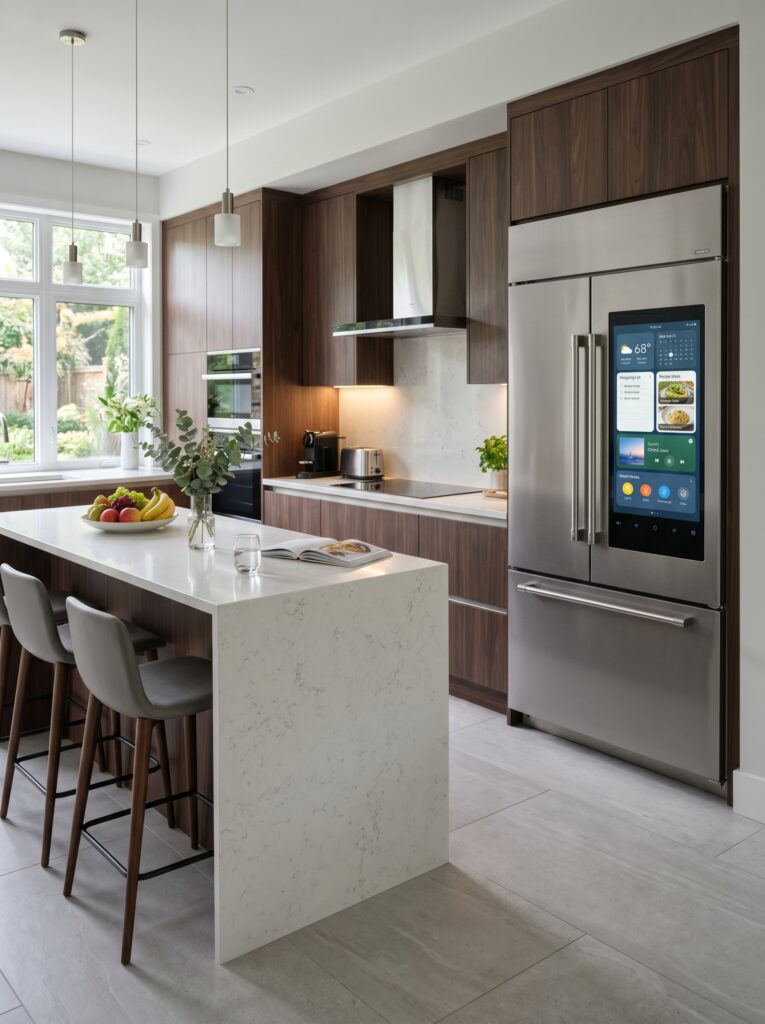 Smart Refrigerator with Built-In Technology