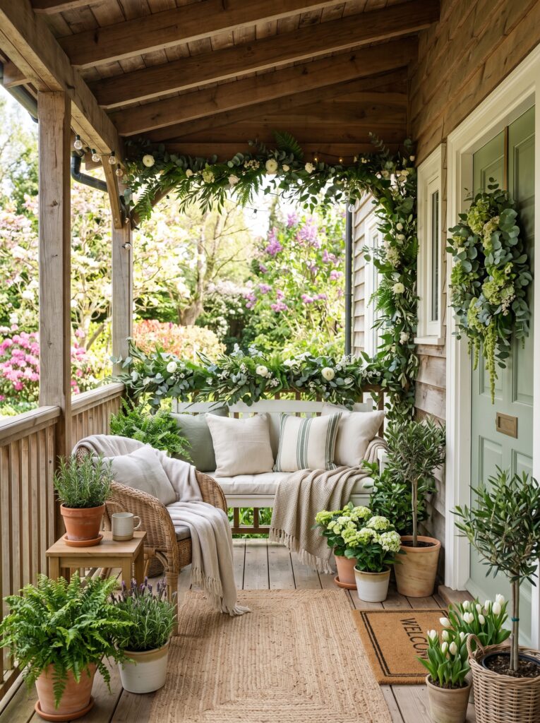  Decorate with Fresh Greenery