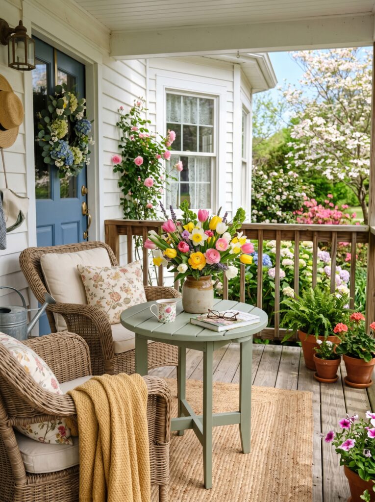 Add a Small Outdoor Table