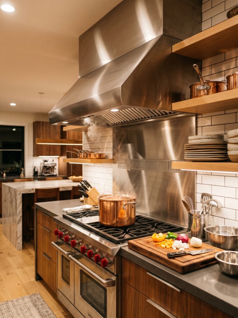 Stainless Steel Professional Style Hood