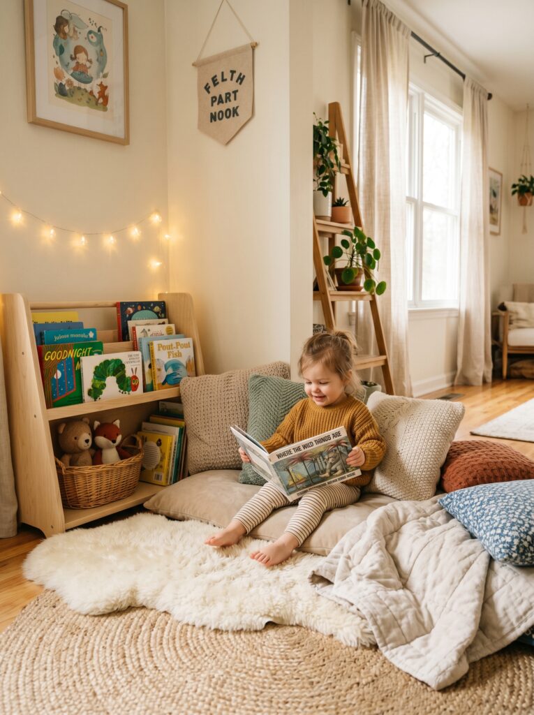Soft Reading Nook