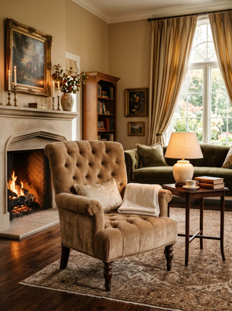 Tufted Classic Accent Chair