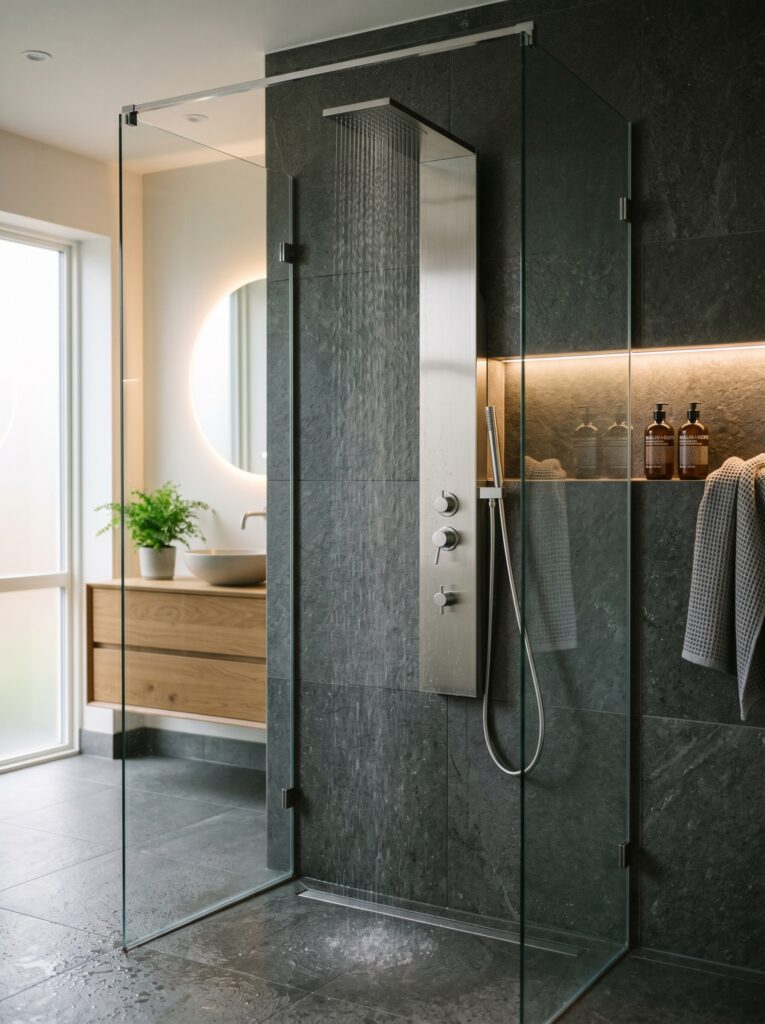  Ultra-Thin Modern Rainfall Panel