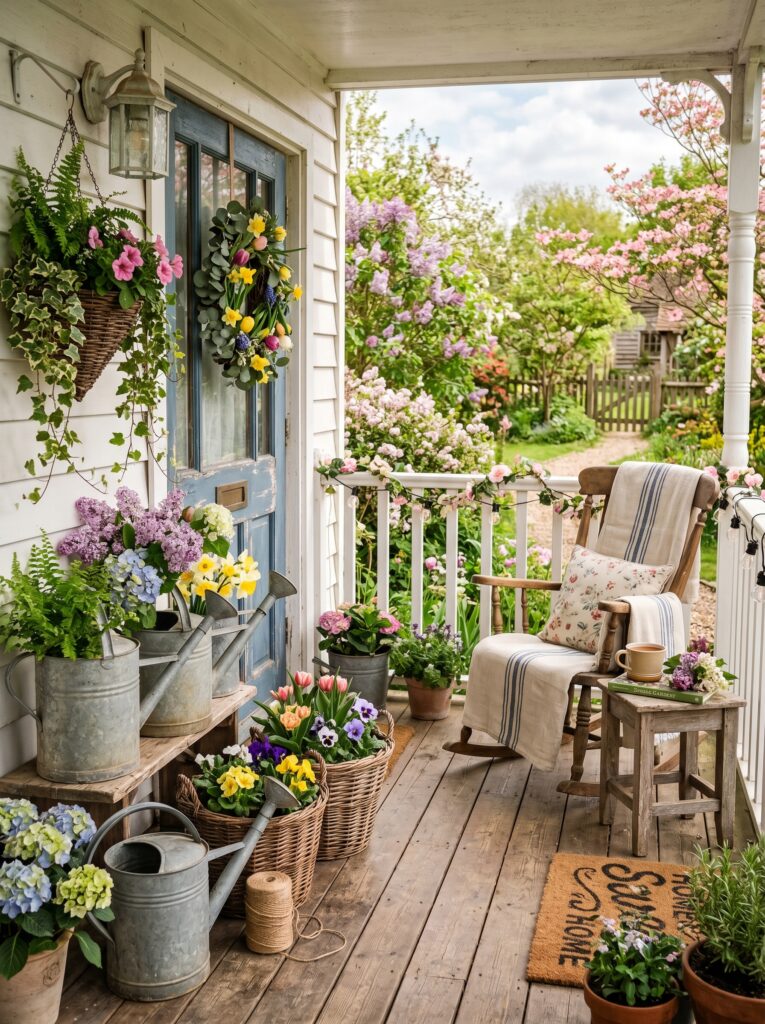  Vintage Spring Porch Accents