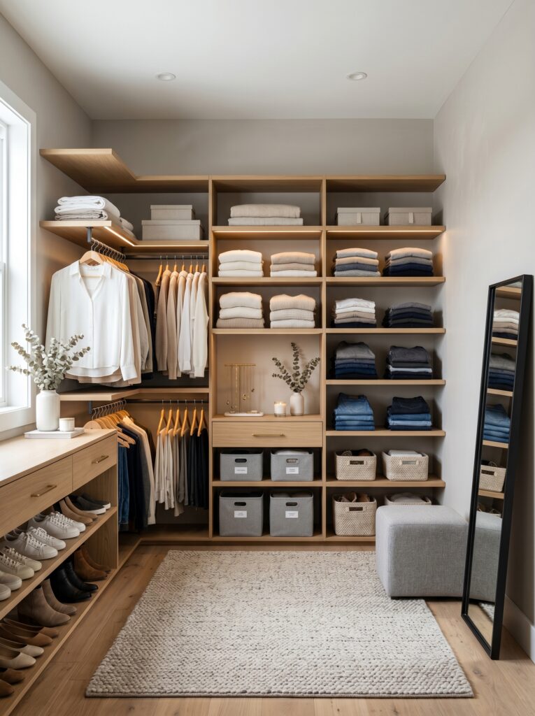  Open Shelving for Easy Access