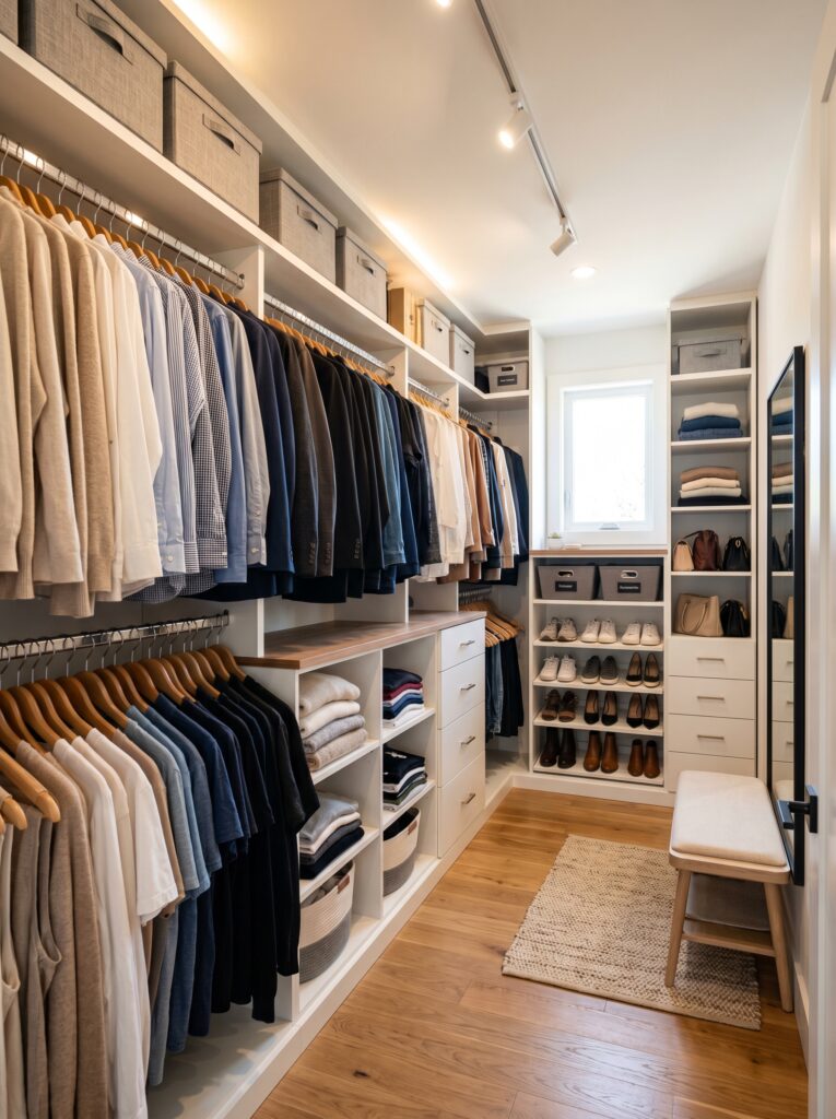  Double Hanging Rods for Maximum Storage