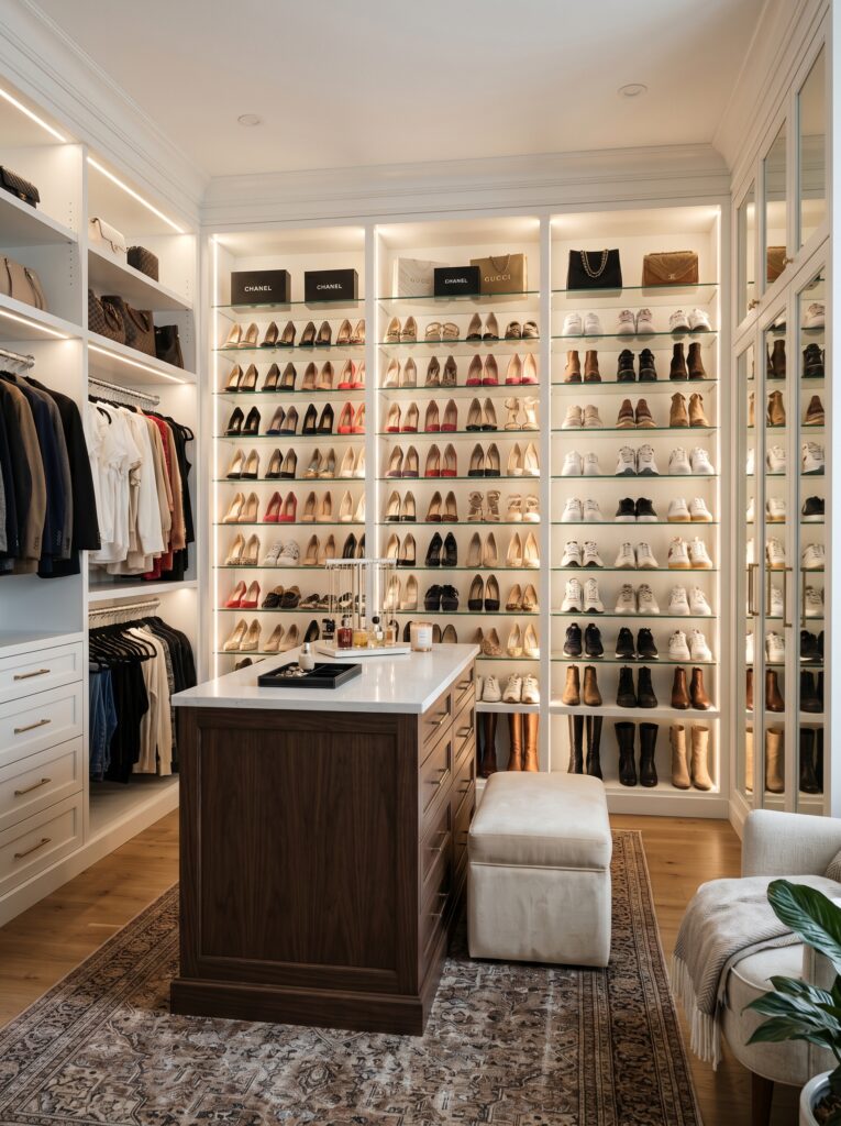 Shoe Display Wall