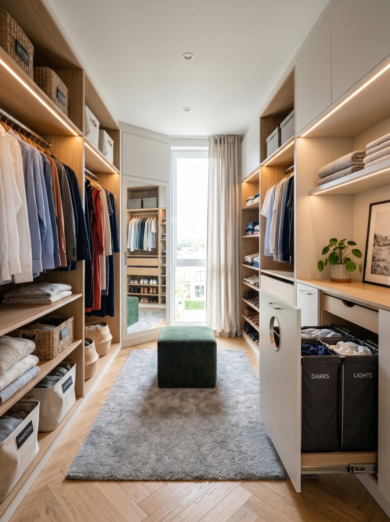 Hidden Laundry Hamper