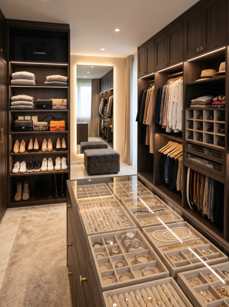 Accessory Display Sections