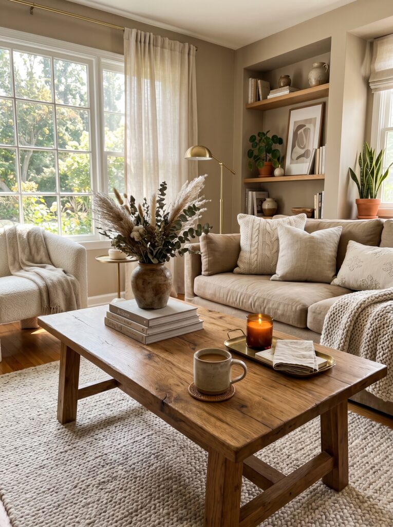 Use Wood for Warmth and Timeless Style