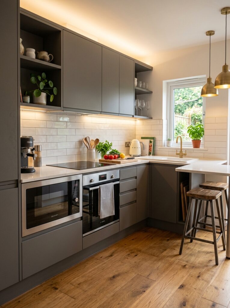 Built-In Microwave Under the Counter