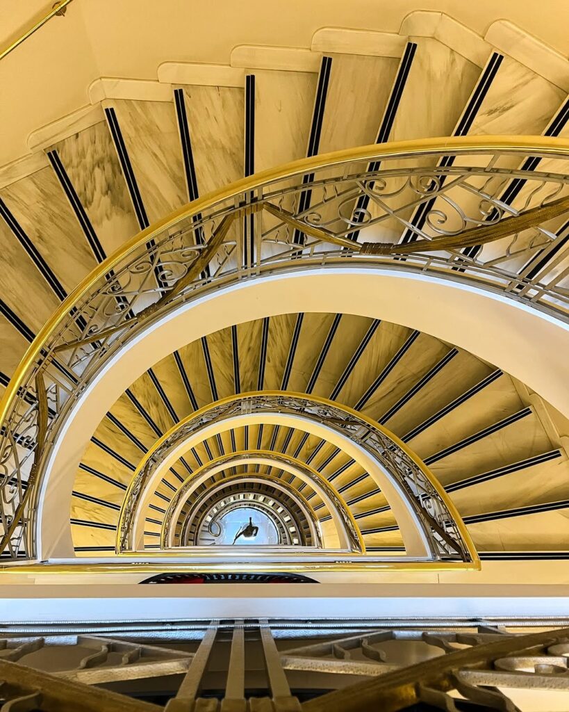  travel photo staircase gallery wall