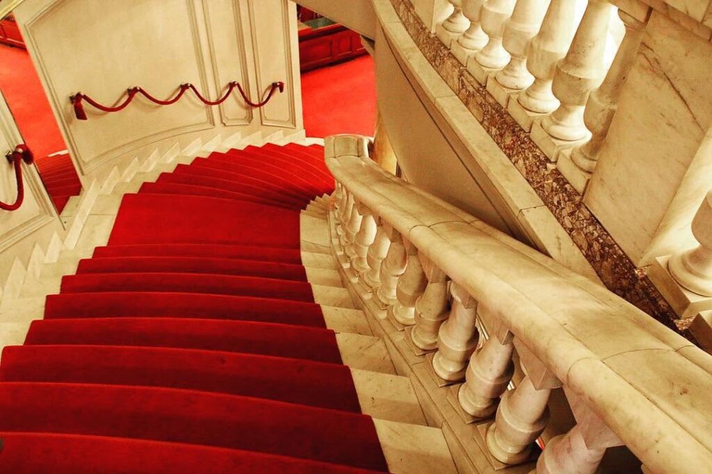 coastal staircase gallery wall decor