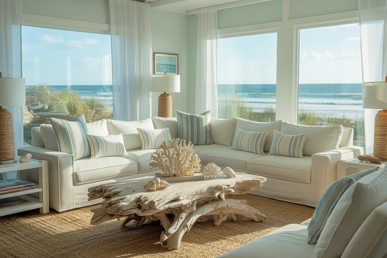 Coastal Interior Design Ideas That Bring the Beach Into Your Home