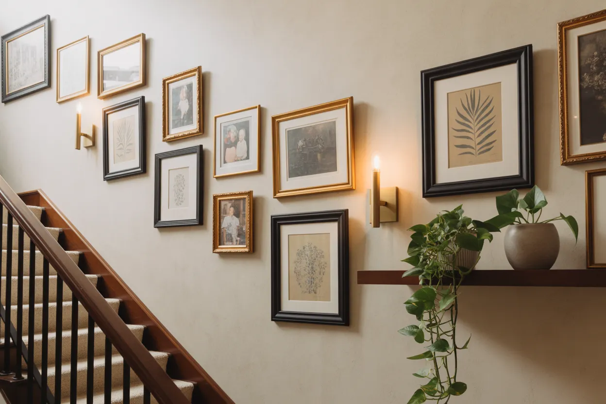 Staircase Wall Decor Ideas