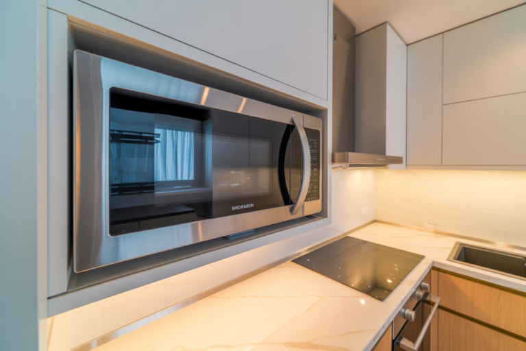 Built-In Microwave Ideas for Small Kitchens